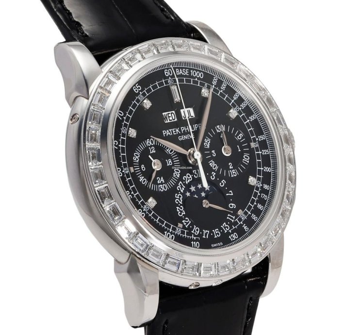 Patek Philippe Perpetual Calendar Chronograph 5971p-001 Manual Winding Platinum Good