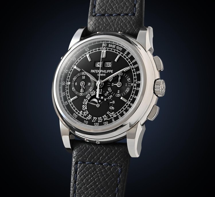 Patek Philippe Perpetual Calendar Chronograph Black 5970p