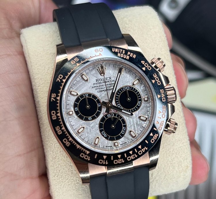 Rolex Daytona Rose Gold Meteorite Dial 2023 New Unworn