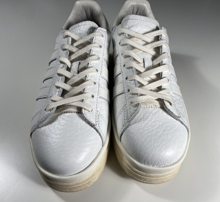 Adidas -3 Hicho Lowtop Leather Platform Sneakers White