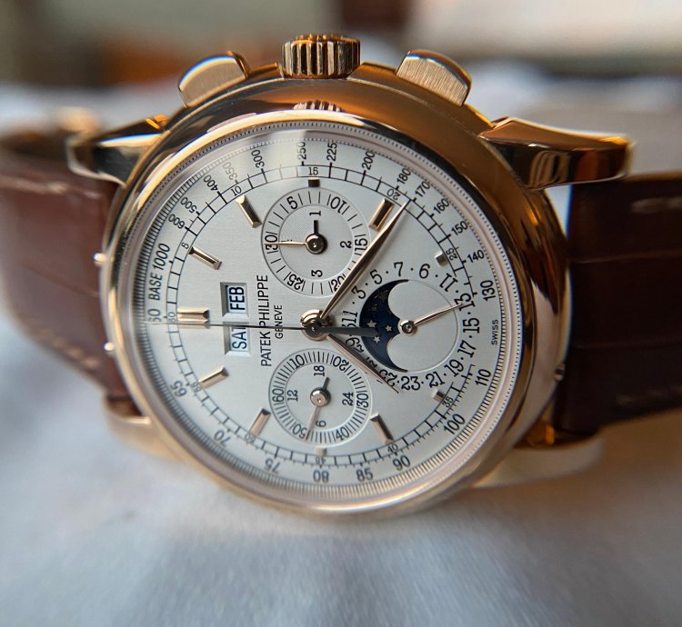 Patek Philippe Perpetual Calendar Chronograph Full Set Box And Papers Second Owner 2022 Full Service