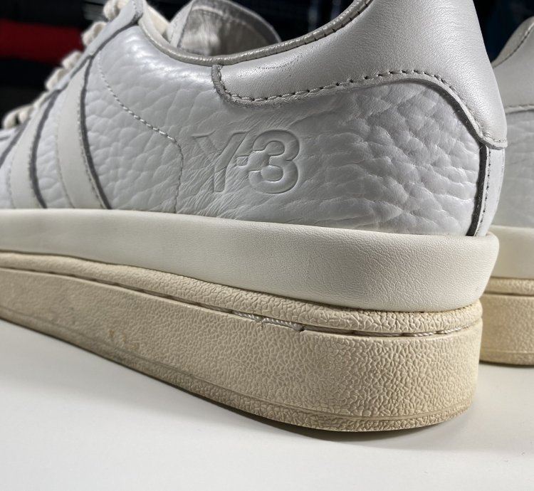 Adidas -3 Hicho Lowtop Leather Platform Sneakers White