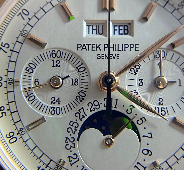 Patek Philippe Perpetual Calendar Chronograph Full Set Box And Papers Second Owner 2022 Full Service
