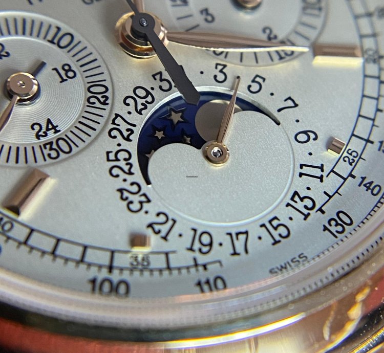 Patek Philippe Perpetual Calendar Chronograph Full Set Box And Papers Second Owner 2022 Full Service