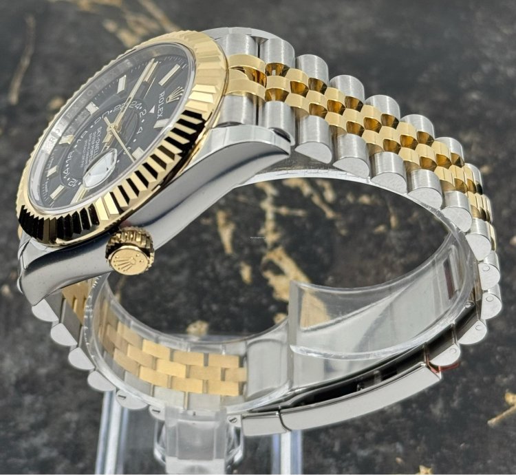Rolex Sky-dweller New 2025 - Full Stickers - Sky-dweller - Black Dial - Jubilee - 336933
