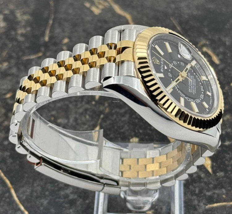 Rolex Sky-dweller New 2025 - Full Stickers - Sky-dweller - Black Dial - Jubilee - 336933