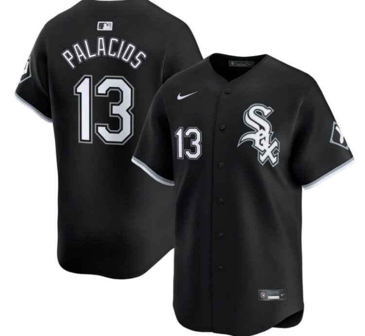 Palacios 13 Chicago White Sox Black Jersey - All Stitched