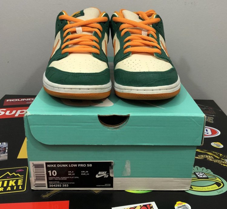 Nike Sb Dunk Low Legion Pine 2016