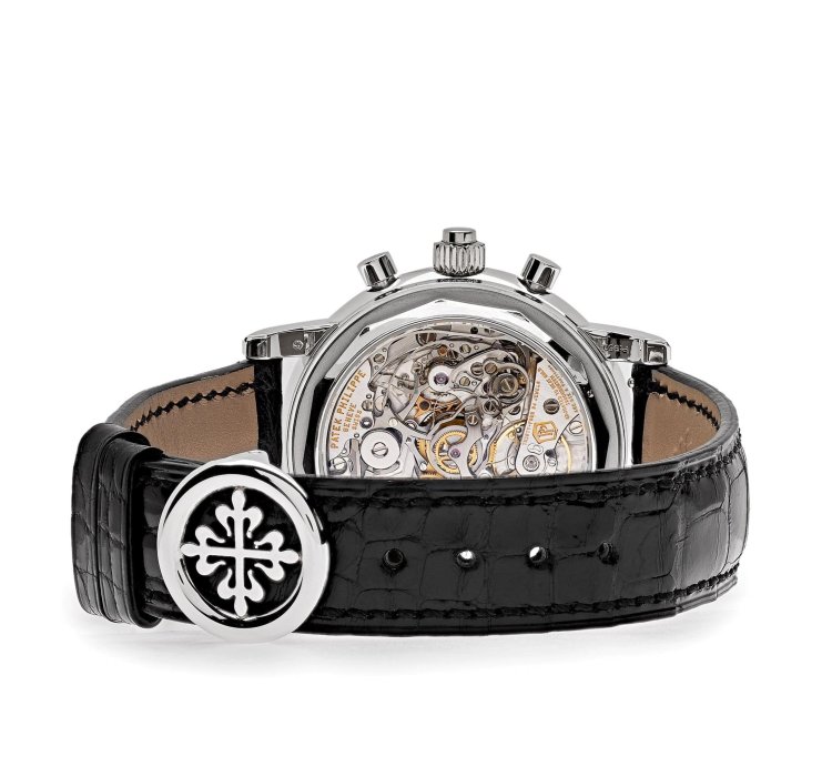 Patek Philippe Perpetual Calendar Chronograph Grand Complications 5204p-011 Perpetual Calendar Chronograph Platinum Black Dial