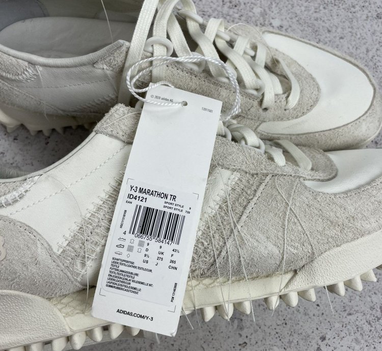 Adidas -3 Yohji Yamamoto Marathon Tr Sneakers Size 9 5