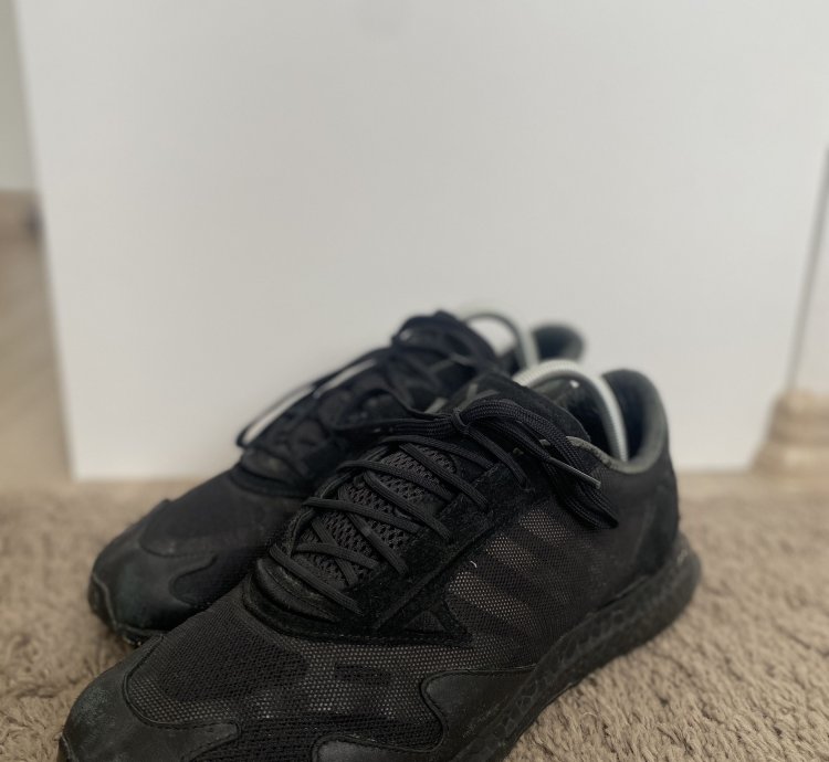 Adidas -3 Yohji Yamamoto Rhisu Run Triple Black Sneakers