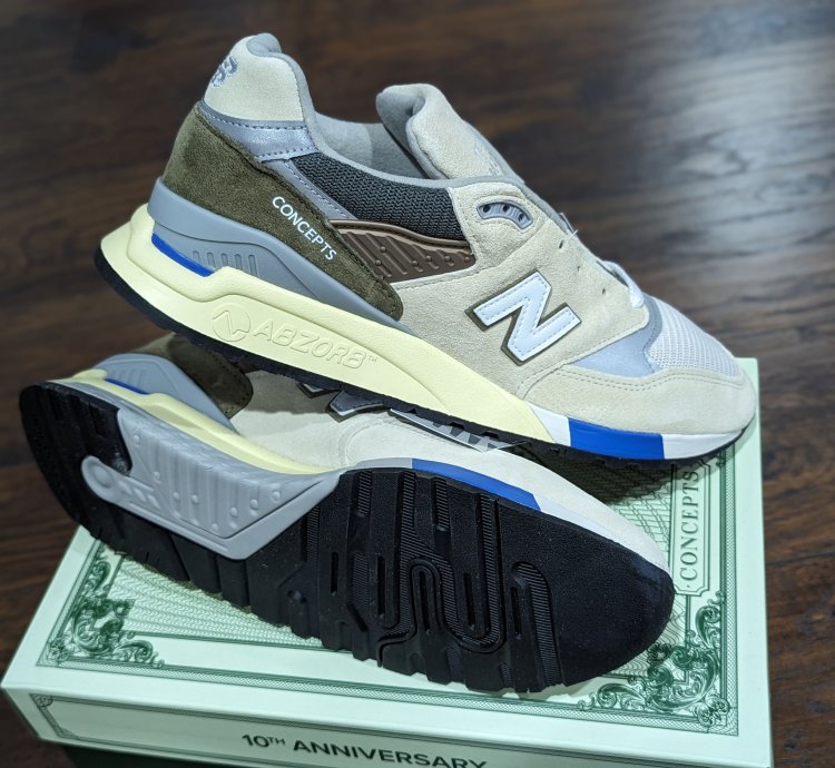 Concepts New Balance 998 -note