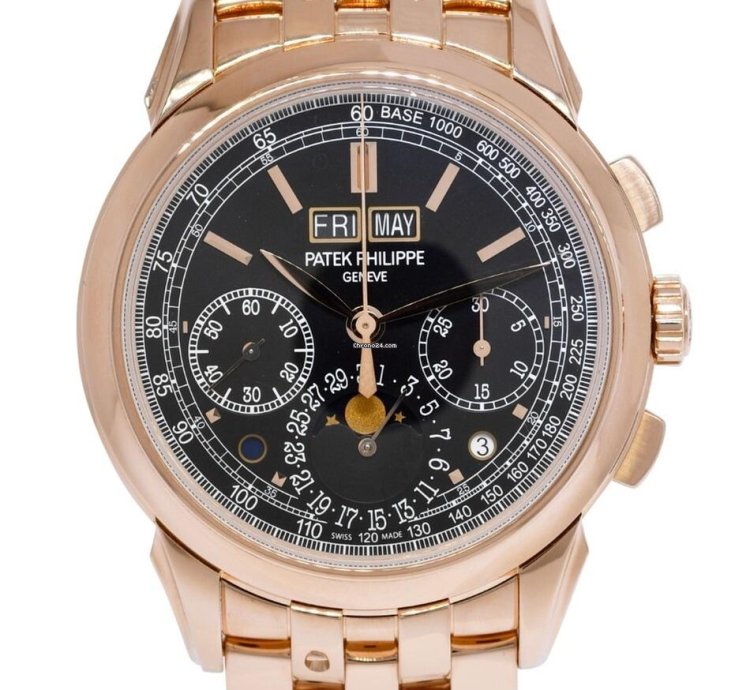 Patek Philippe Perpetual Calendar Chronograph Grand Complications Chronograph 18k Rose Gold Watch 5270 1r