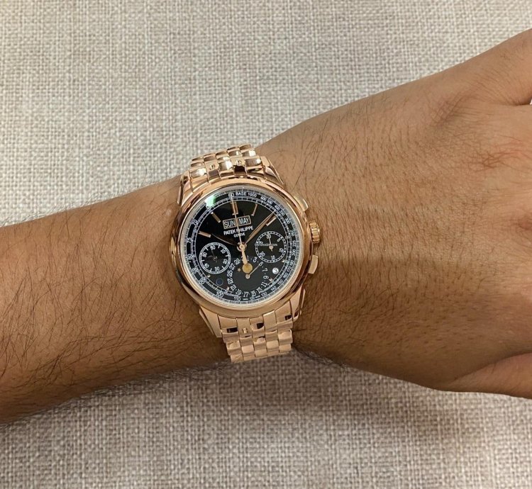 Patek Philippe Perpetual Calendar Chronograph Grand Complications Chronograph 18k Rose Gold Watch 5270 1r