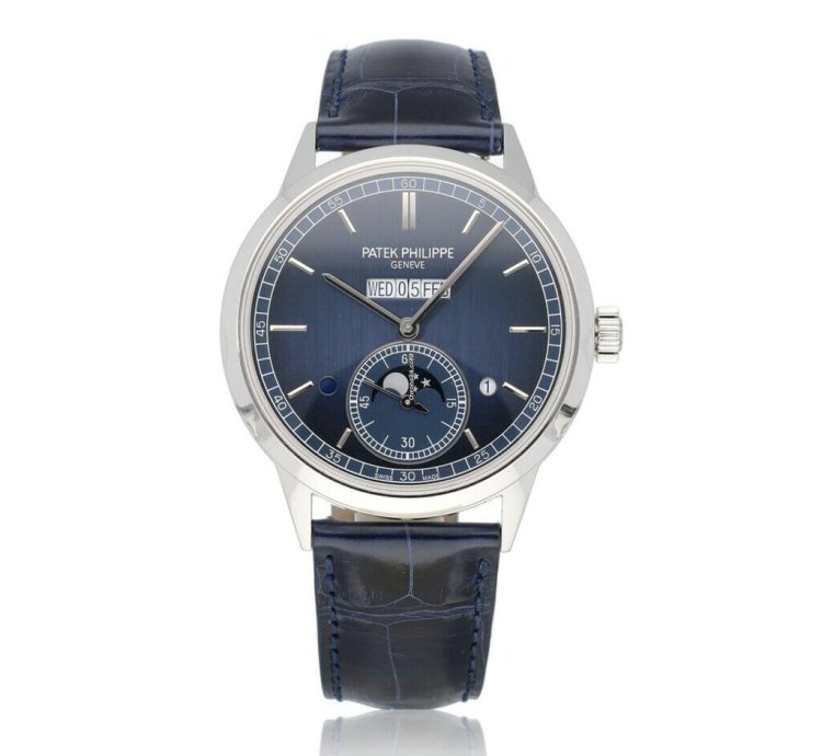Patek Philippe Perpetual Calendar Chronograph Grand Complications Perpetual Calendar Chronograph 41 Platinum Blue 2022 Vat Deducti