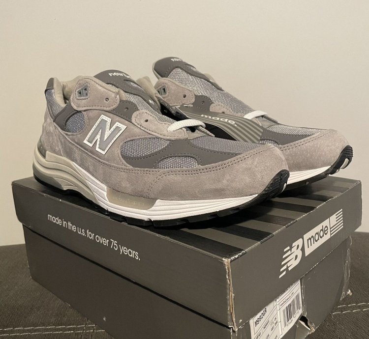 Deadstock New Balance 992 Grey M992gr Size Men Us 12
