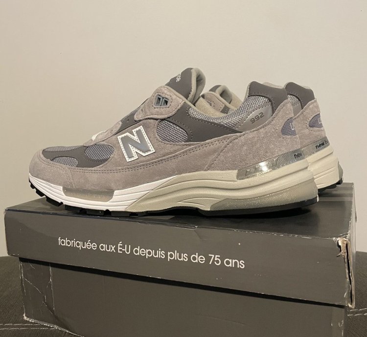 Deadstock New Balance 992 Grey M992gr Size Men Us 12