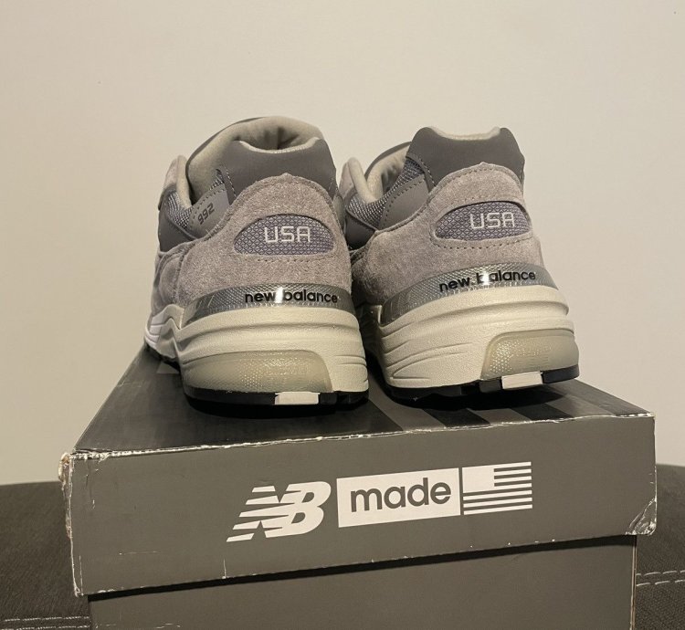 Deadstock New Balance 992 Grey M992gr Size Men Us 12
