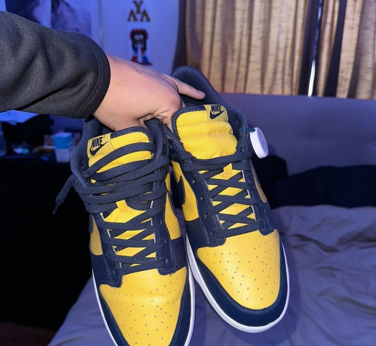 Nike Sb Dunk Low Michigan National Champions Size 12
