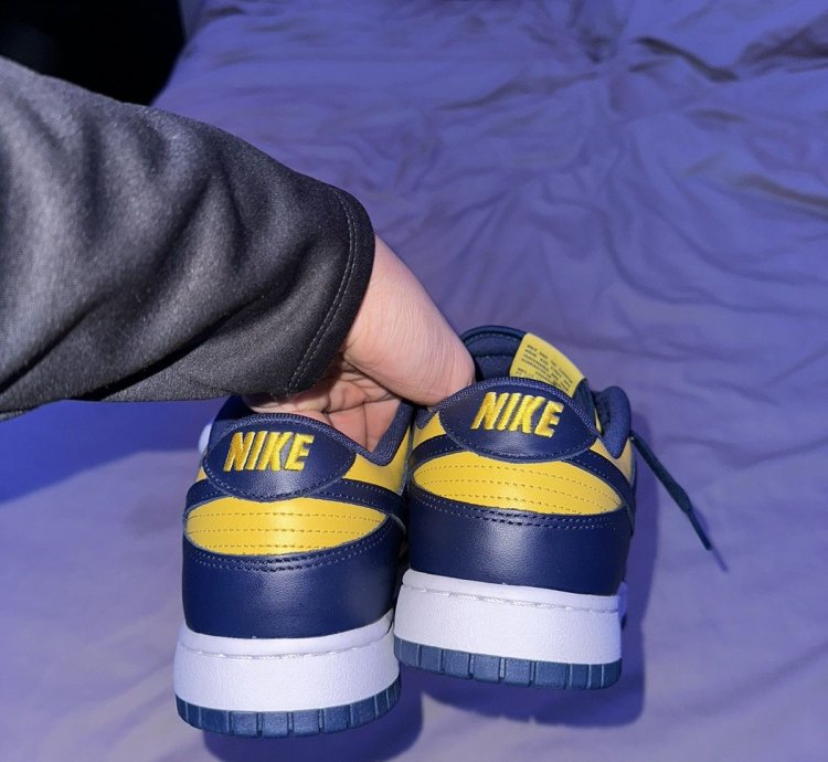 Nike Sb Dunk Low Michigan National Champions Size 12