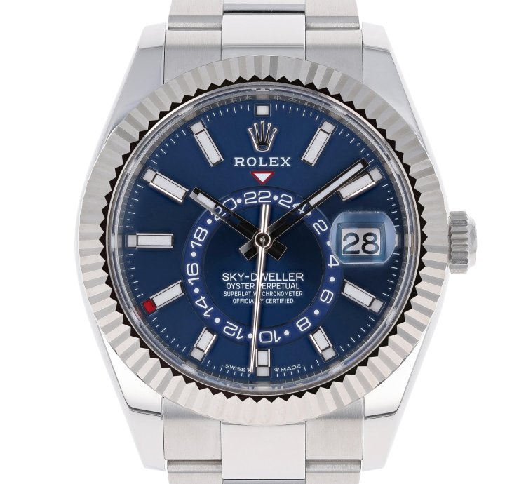 Rolex Sky-dweller New 2025 336934 Blue Oyster Steel 42 Mm