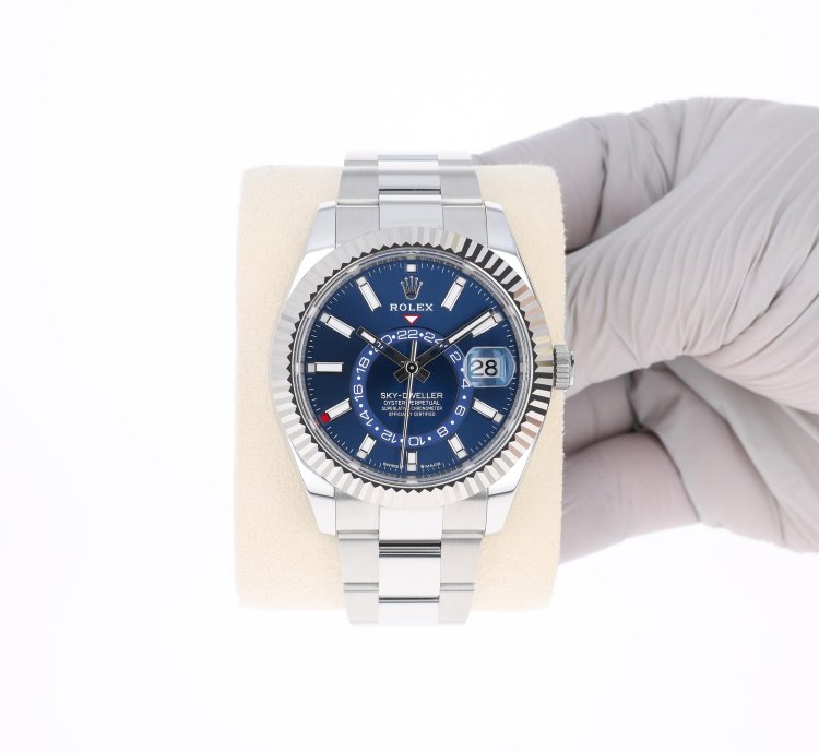 Rolex Sky-dweller New 2025 336934 Blue Oyster Steel 42 Mm