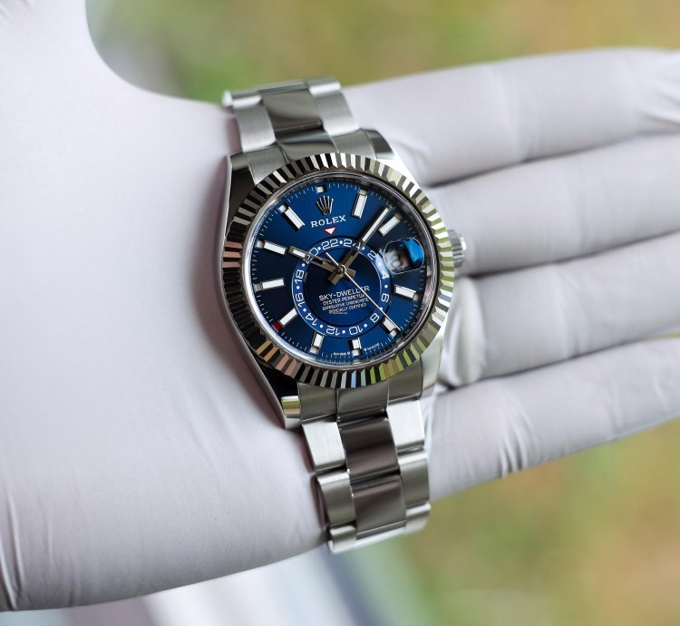 Rolex Sky-dweller New 2025 336934 Blue Oyster Steel 42 Mm