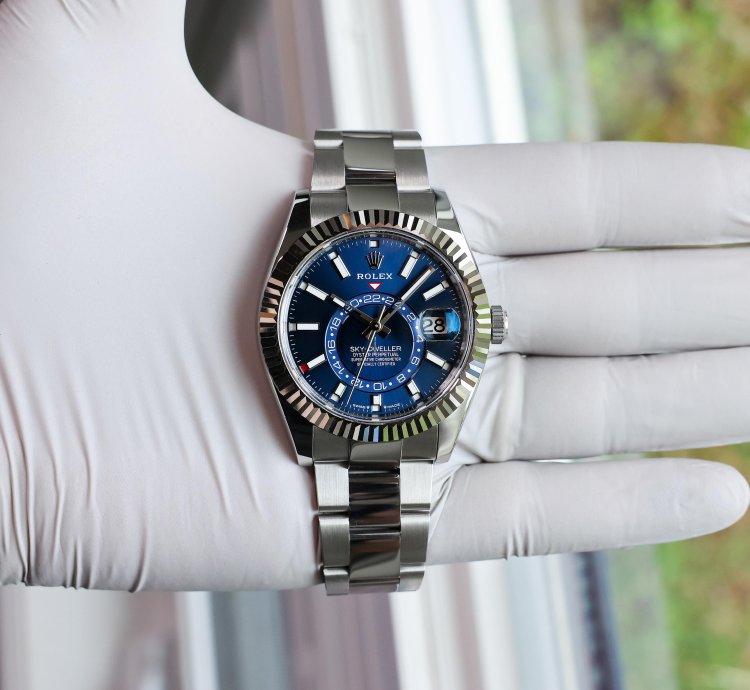 Rolex Sky-dweller New 2025 336934 Blue Oyster Steel 42 Mm
