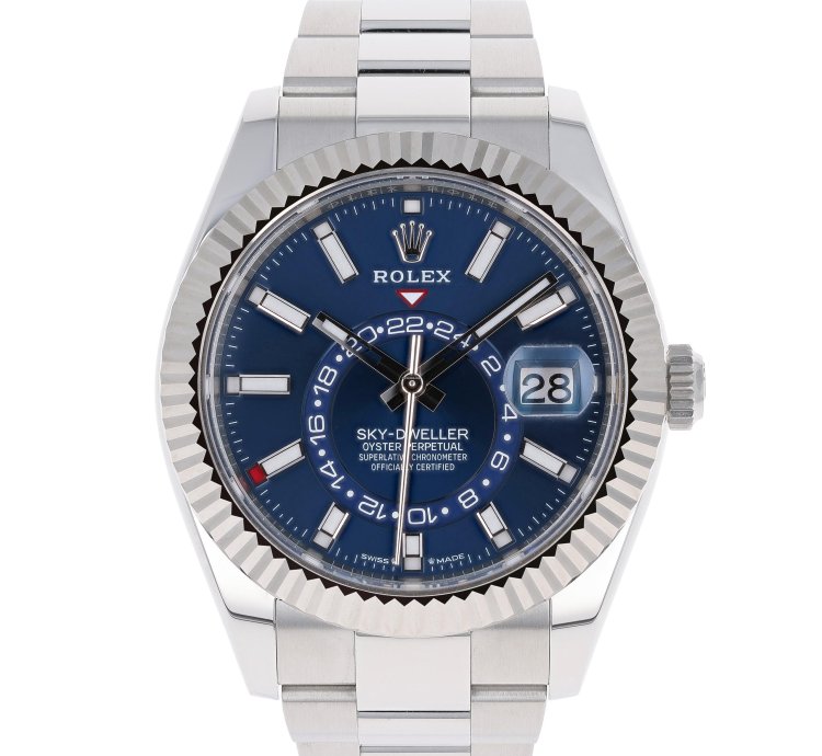 Rolex Sky-dweller New 2025 336934 Blue Oyster Steel 42 Mm