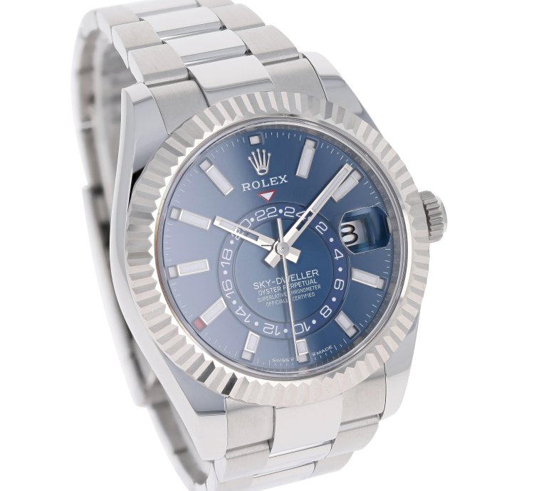 Rolex Sky-dweller New 2025 336934 Blue Oyster Steel 42 Mm