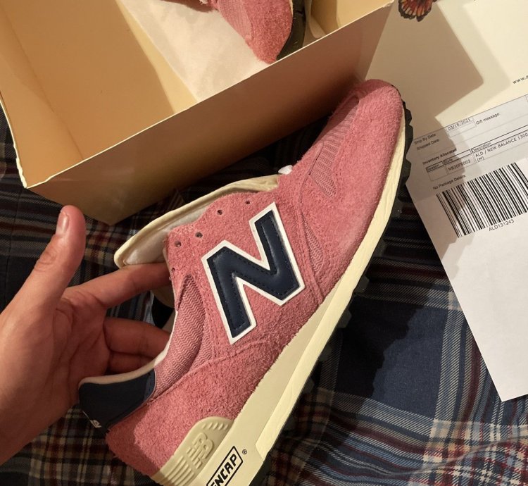 Ds New Balance Aime Leon 1300 Dore Pink Sz8