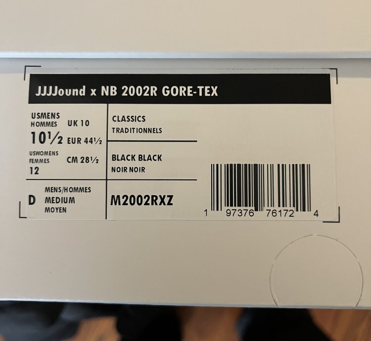 Gore-tex Black