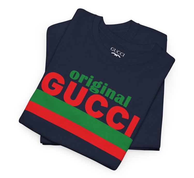 Gucci Navy T-shirt - Size Usa