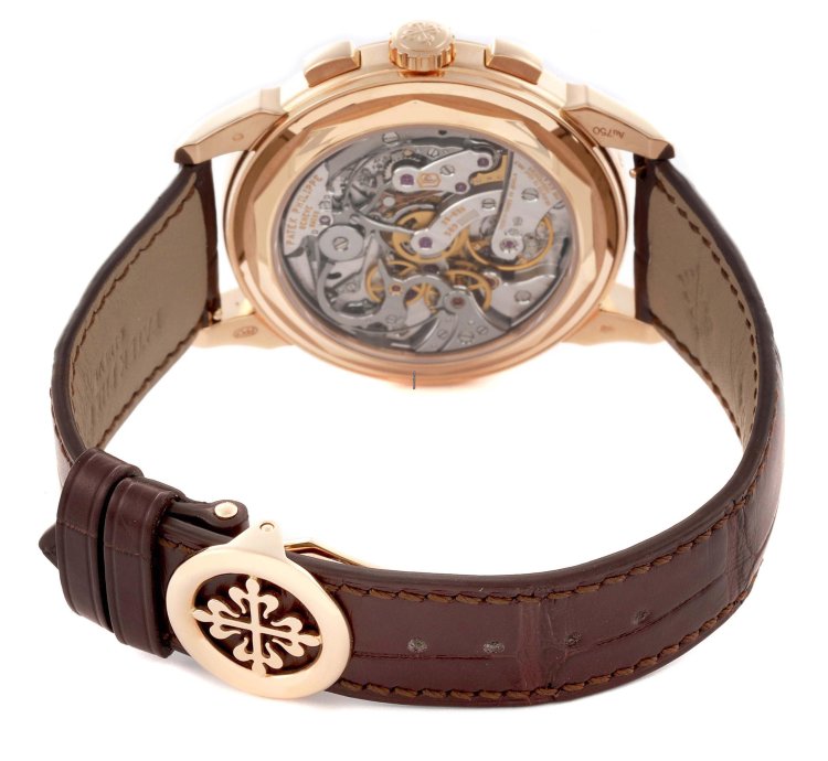 Patek Philippe Perpetual Calendar Chronograph Grand Complications Perpetual Calendar Rose Gold Watch 5270 Box Papers
