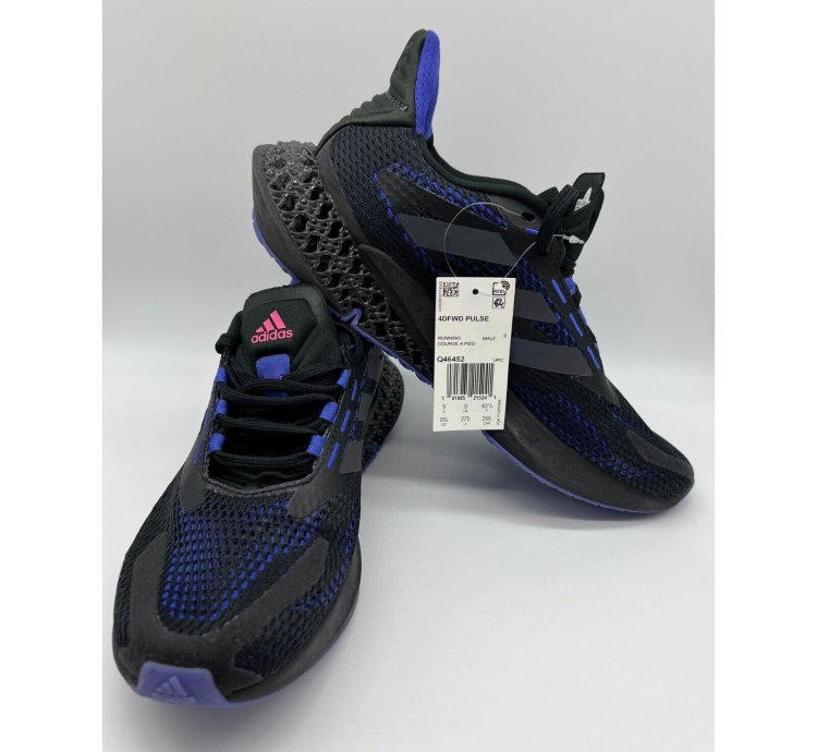 Adidas 4dfwd Pulse Core Black Sonic Ink Q46452 Mens Size 9 5