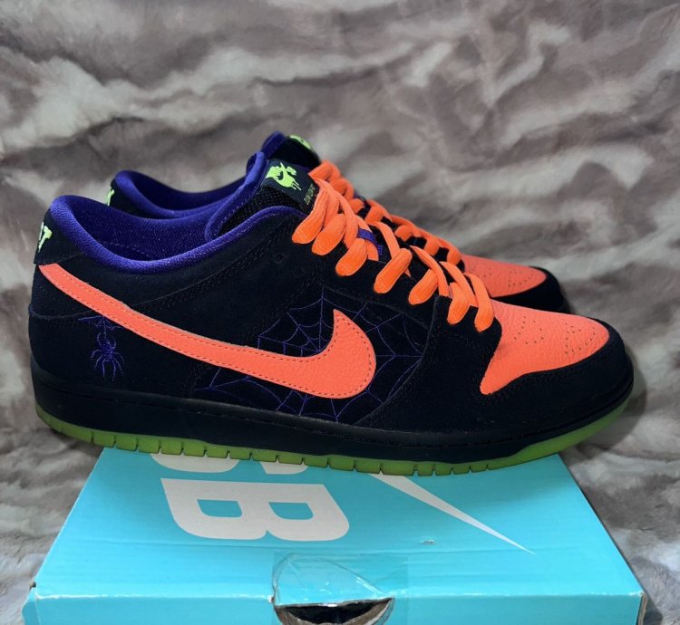 Nike Sb Dunk Low Night Of Mischief Halloween