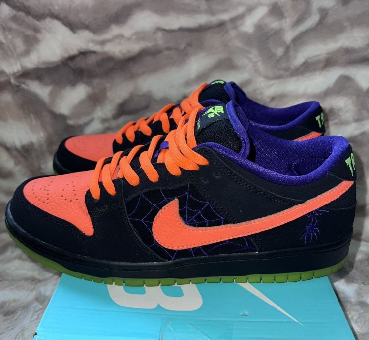 Nike Sb Dunk Low Night Of Mischief Halloween