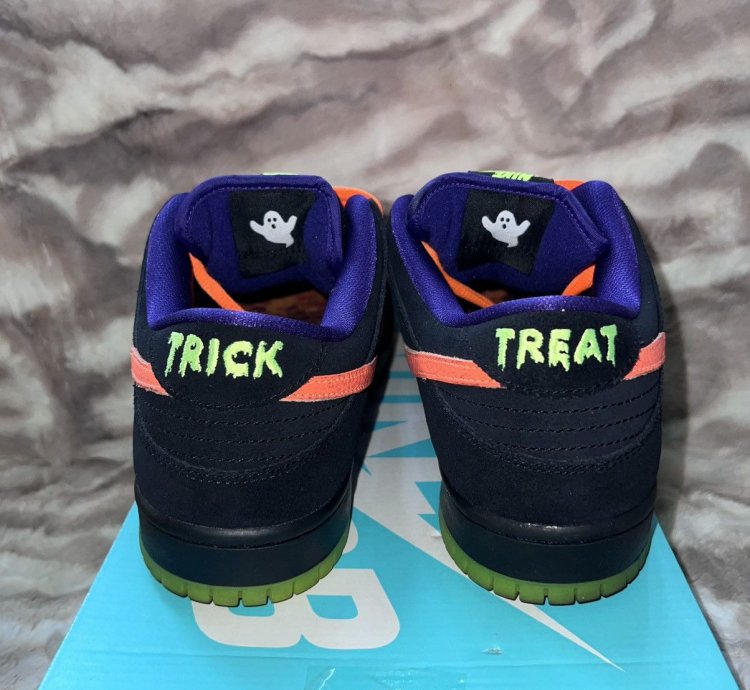 Nike Sb Dunk Low Night Of Mischief Halloween