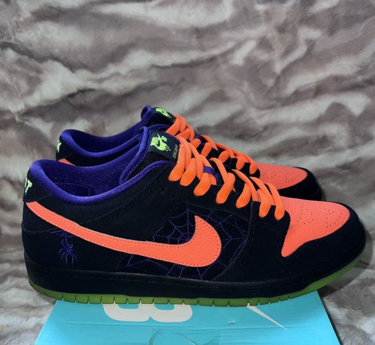 Nike Sb Dunk Low Night Of Mischief Halloween