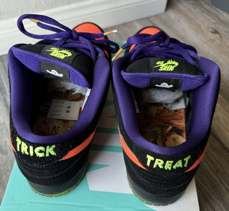Nike Sb Dunk Low Night Of Mischief Size 10