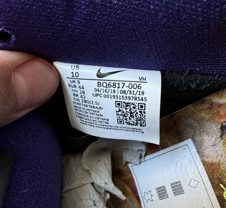 Nike Sb Dunk Low Night Of Mischief Size 10