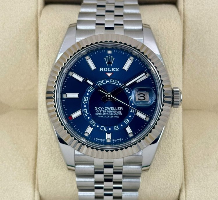 Rolex Sky-dweller New 2025 Sky-dweller 42mm 336934 Jubilee Blue Dial