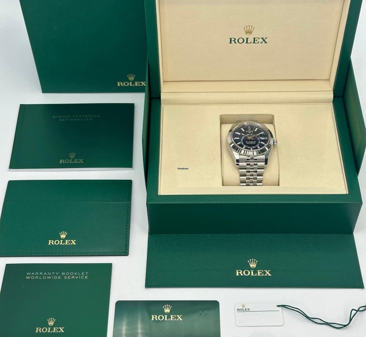 Rolex Sky-dweller New 2025 Sky-dweller 42mm 336934 Jubilee Blue Dial