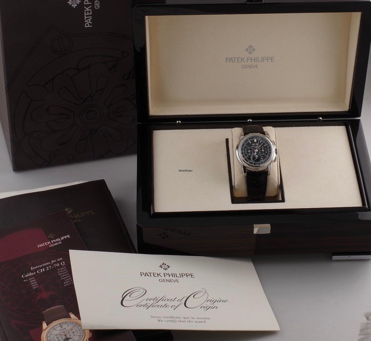 Patek Philippe Perpetual Calendar Chronograph Grandes Complications Perpetual Calendar Chronograph 5970p Platinum Unpolished