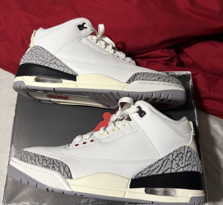 Jordan White Cement 3 Reimagined