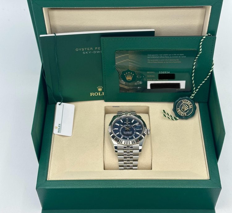 Rolex Sky-dweller New 2025 Sky-dweller 42mm 336934 Jubilee Blue Dial