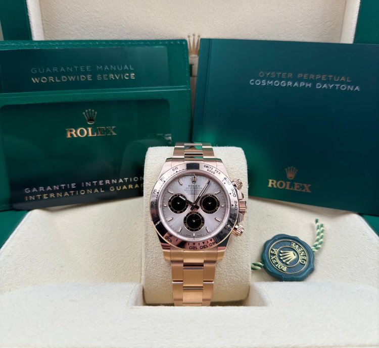 Rolex Daytona Rose Gold Sundust Dial 126505 Unworn 2024