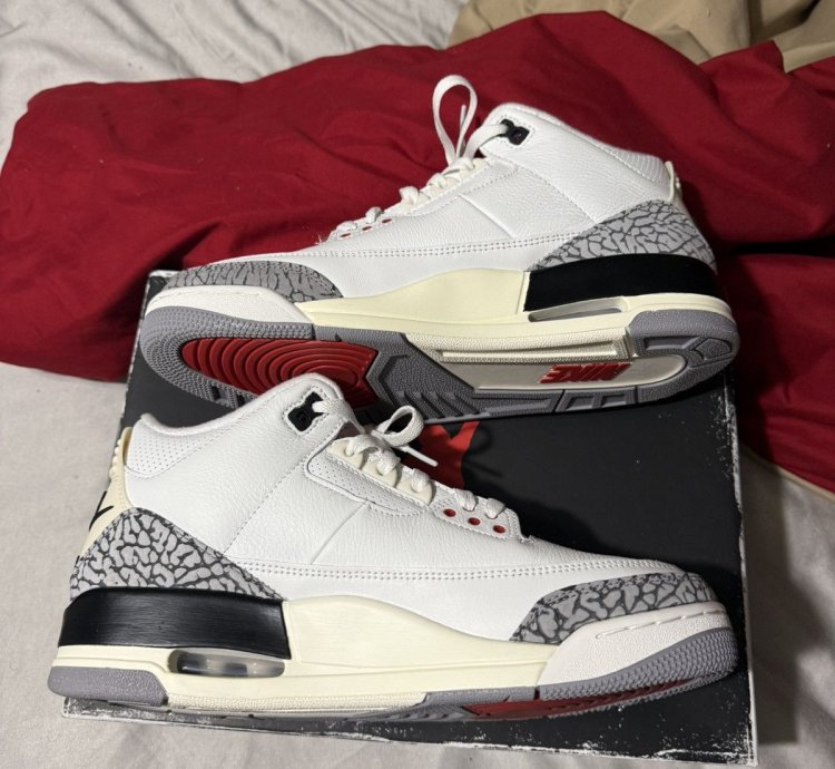Jordan White Cement 3 Reimagined