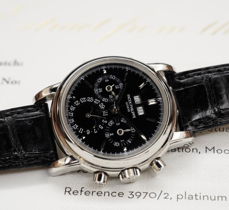 Patek Philippe Perpetual Calendar Chronograph In Platinum Ref 3970 2