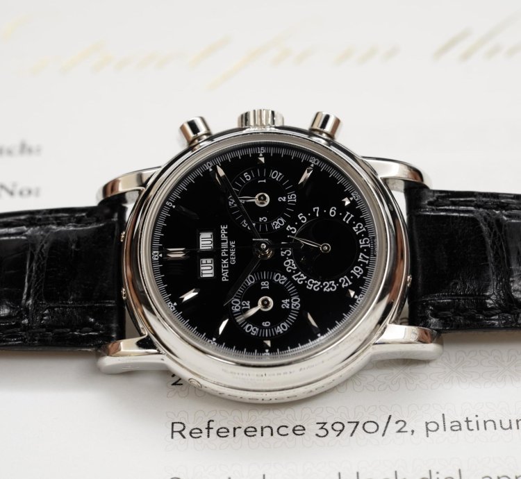 Patek Philippe Perpetual Calendar Chronograph In Platinum Ref 3970 2